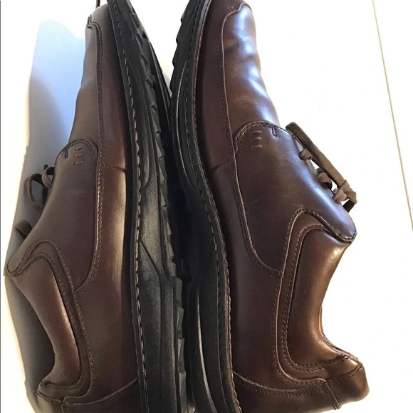 Timberland Men’s Leather Derby Shoes Size 11/11.5 - Picture 9 of 11